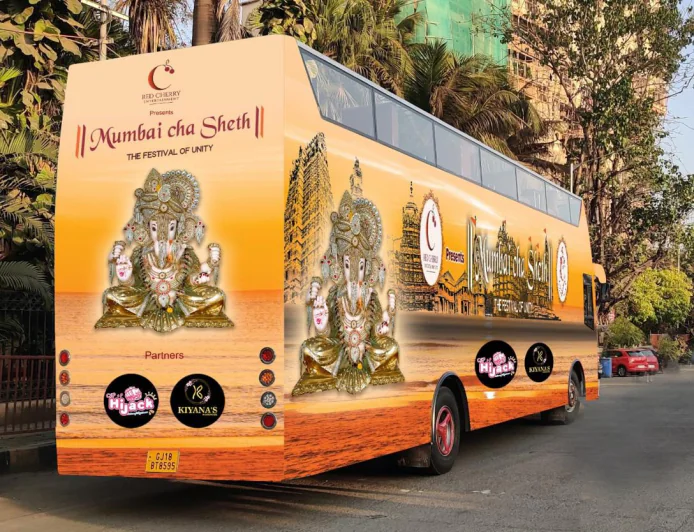 First-Ever Open Double Decker Ganpati Procession in Mumbai: Mumbai Cha Sheth