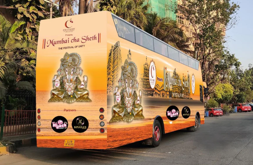 First-Ever Open Double Decker Ganpati Procession in Mumbai: Mumbai Cha Sheth